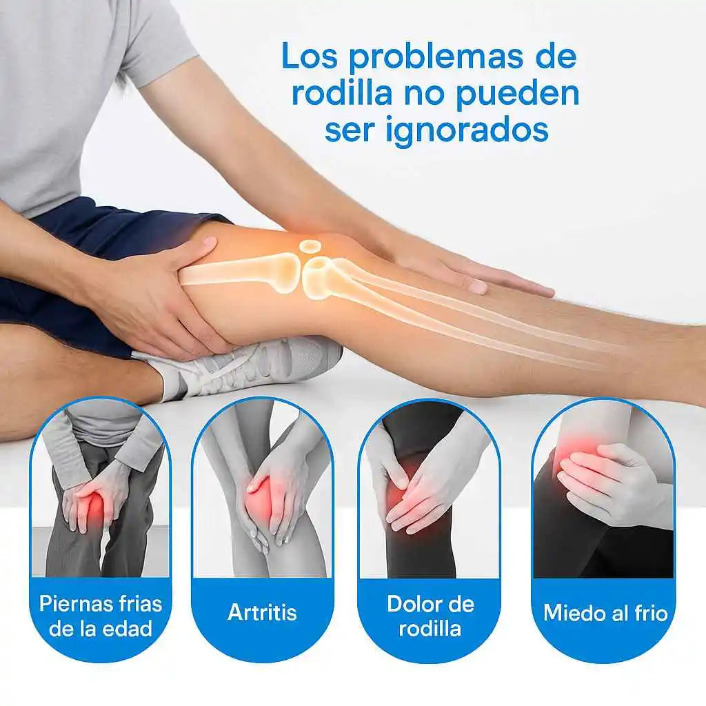 Rodillera Térmica Eléctrica con terapia de calor ajustable