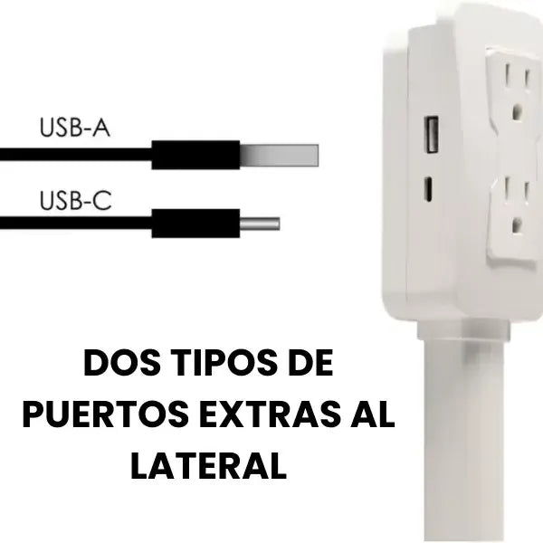Extensor de enchufes eléctrico
