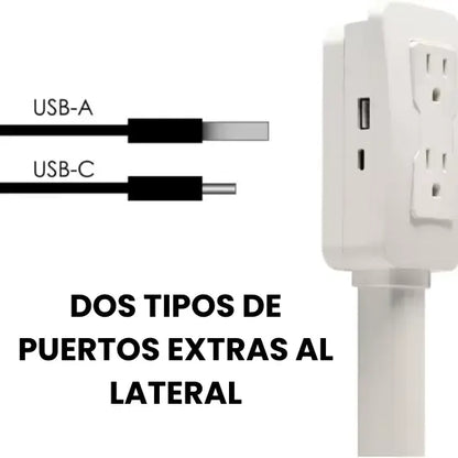 Extensor de enchufes eléctrico