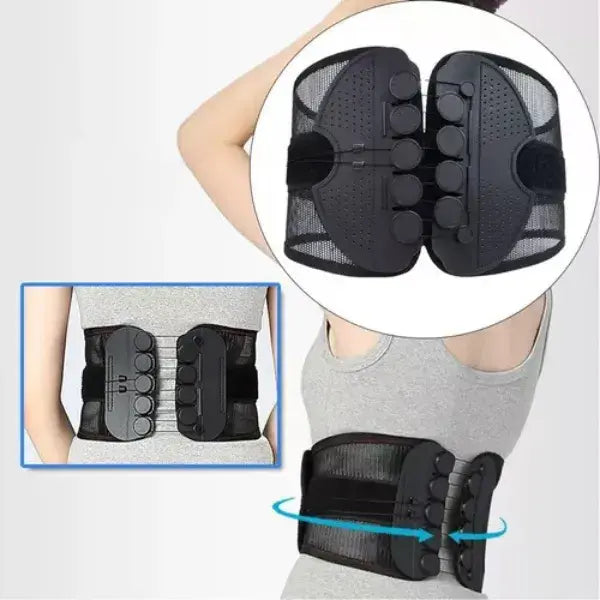 Cinturón de soporte lumbar ajustable para la espalda baja