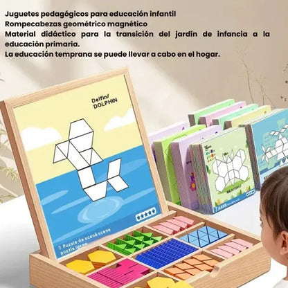 TANGRAM | Rompecabezas magnético 227 piezas