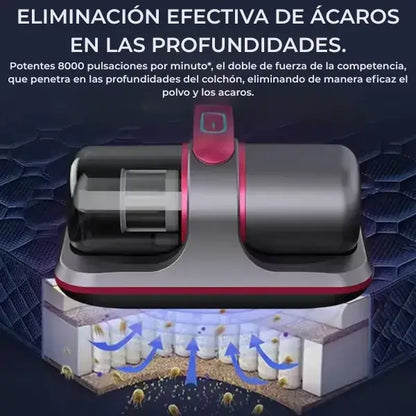 Aspiradora inalambrica anti-Acaros | Alta potencia y succion para uso domesico