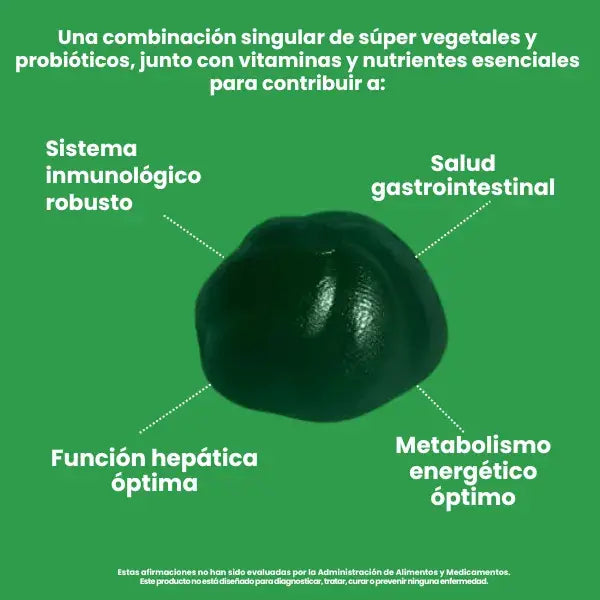 Goli Nutrition | 60 Gomitas de vinagre de cidra de manzana