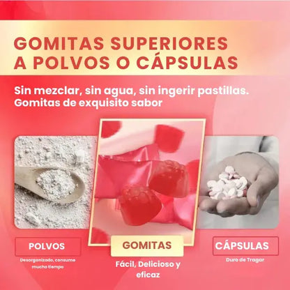 Gomitas probióticas para mujeres REVIVON™: mezcla de arándanos 3 en 1
