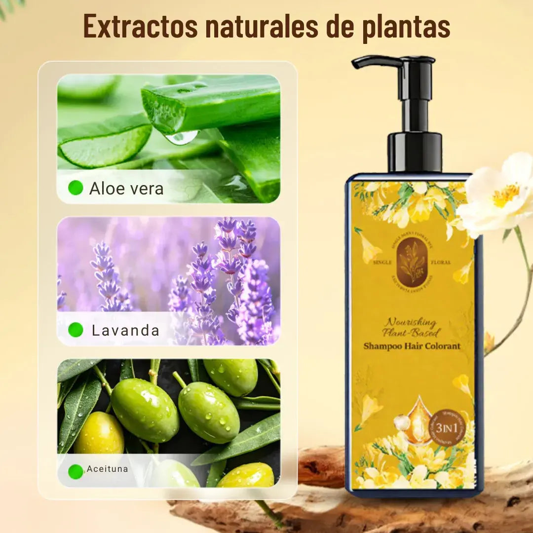 Tinte Capilar nutritivo a base de plantas