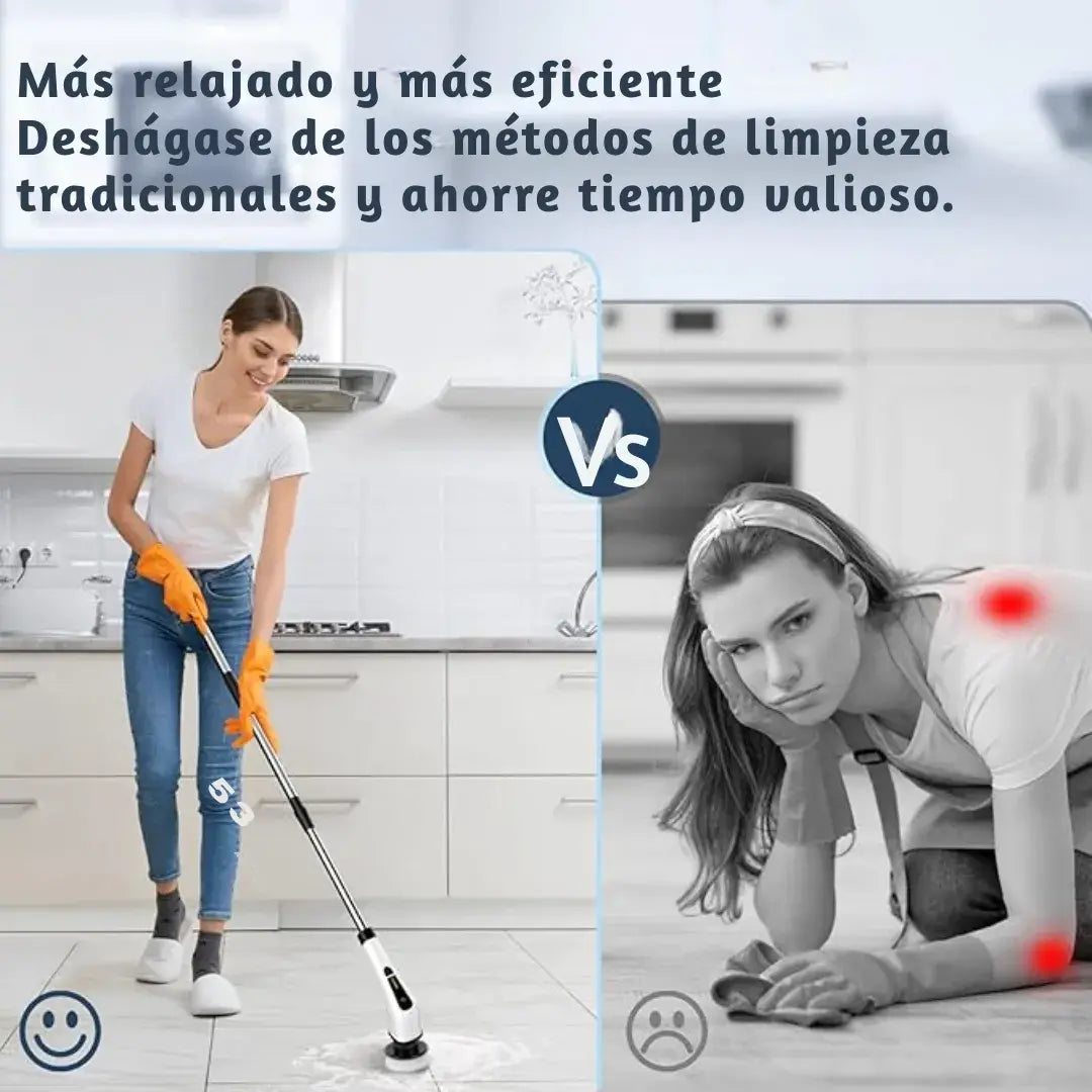 🔥 VENTA LIMITADA CON 50% DE DESCUENTO! 🔥 Cepillo de limpieza eléctrico 9 en 1