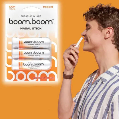 Inhaladores nasales en barra 100% natural | pack de 4 unidades